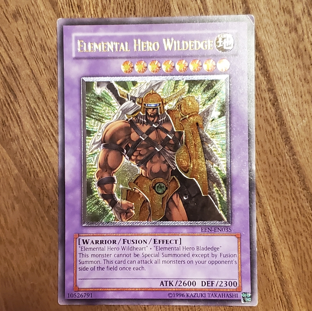 Yu-Gi-Oh Elemental Hero Wildedge Trading Card - Picture 10 of 15